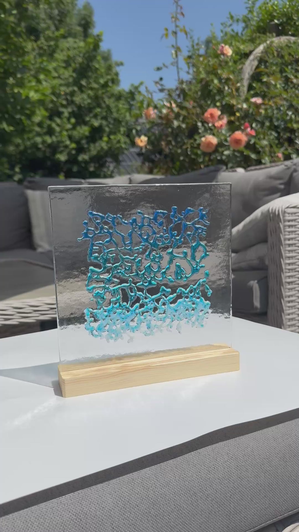 Ocean Splash Picture - made to order